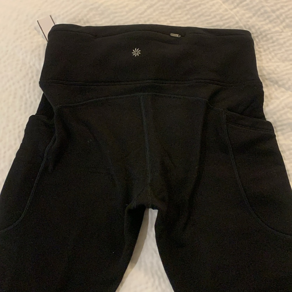 ATHLETA, Altitude stash tight in polartec power stretch, s/p,  like new - Picture 3 of 9